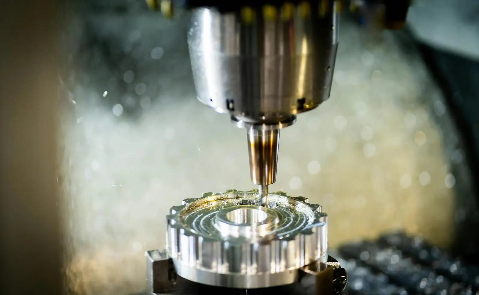 Machining a tooling component